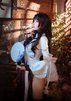 暴风雨憧憬淋湿的女老板